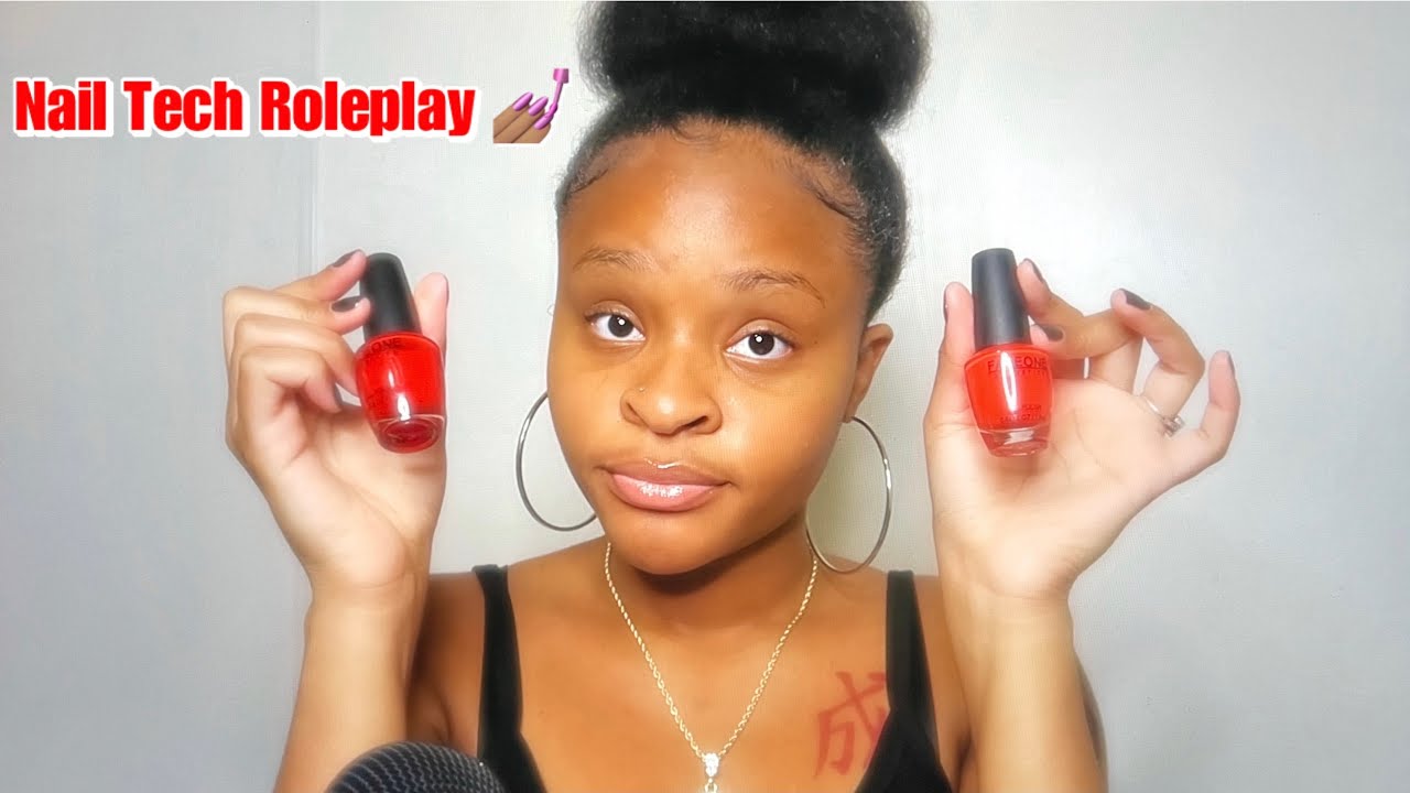ASMR Sassy Nail Tech Does Your Nails Roleplay!