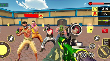 Anti-terrorist game - fps shooting games 2020 Android Gameplay