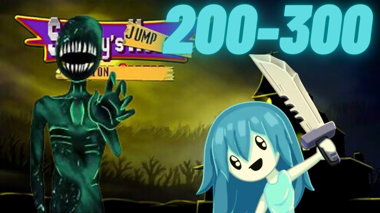 spooky's house of jump scares 200 to 300 floors YouTube