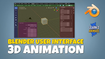 Blender 3D User Interface In Blender 2.93.1