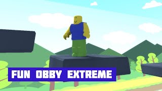 Фан Обби Экстрим (Fun Obby Extreme) · Игра · Геймплей