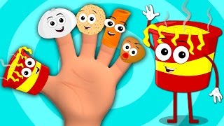 Food Finger Family | Nursery Rhymes | Songs For Childrens