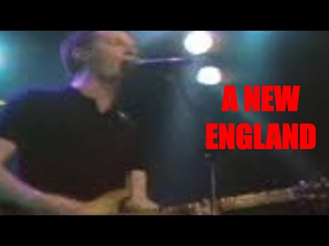 A NEW ENGLAND (Billy Bragg/ Kirsty MacColl cover) LIVE