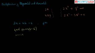 ICSE CBSE Maths Class 7 - 12 - Multiplication of Polynomials and Monomials - Algebraic Expressions screenshot 5