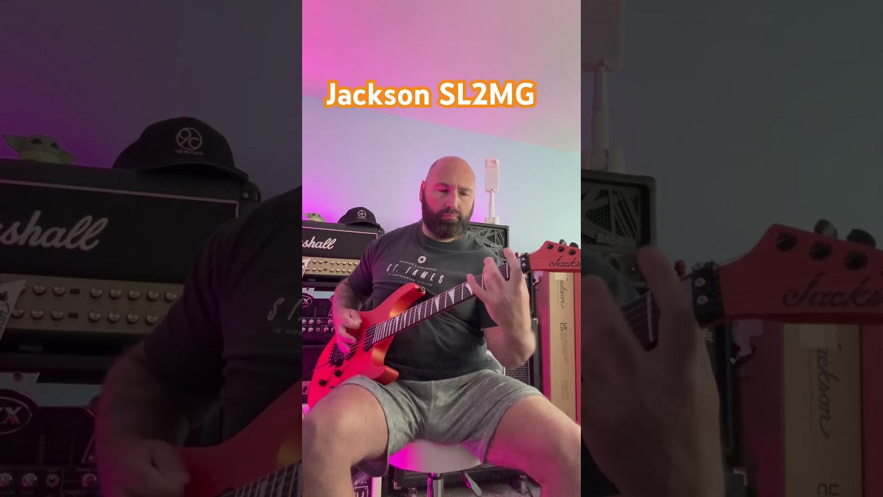 新しいエルメス Riff Of The Day Jackson American Series SL2MG Lambo Orange 邦楽