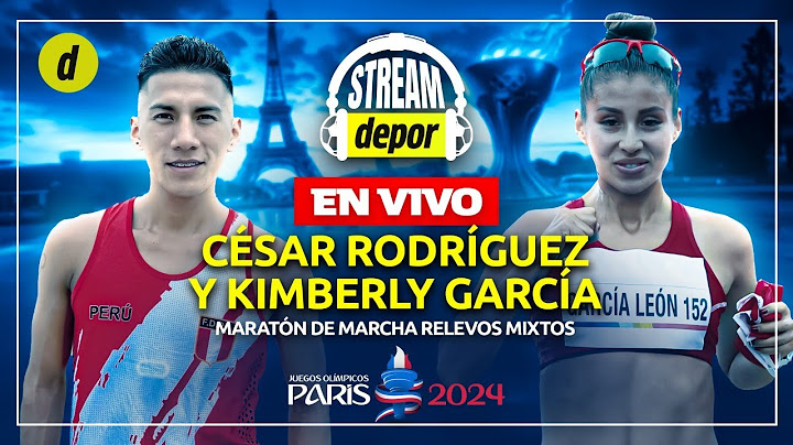 KIMBERLY GARCÍA y CÉSAR RODRÍGUEZ 4TO LUGAR EN PARÍS 2024 | MARCHA ATLÉTICA RELEVOS MIXTOS