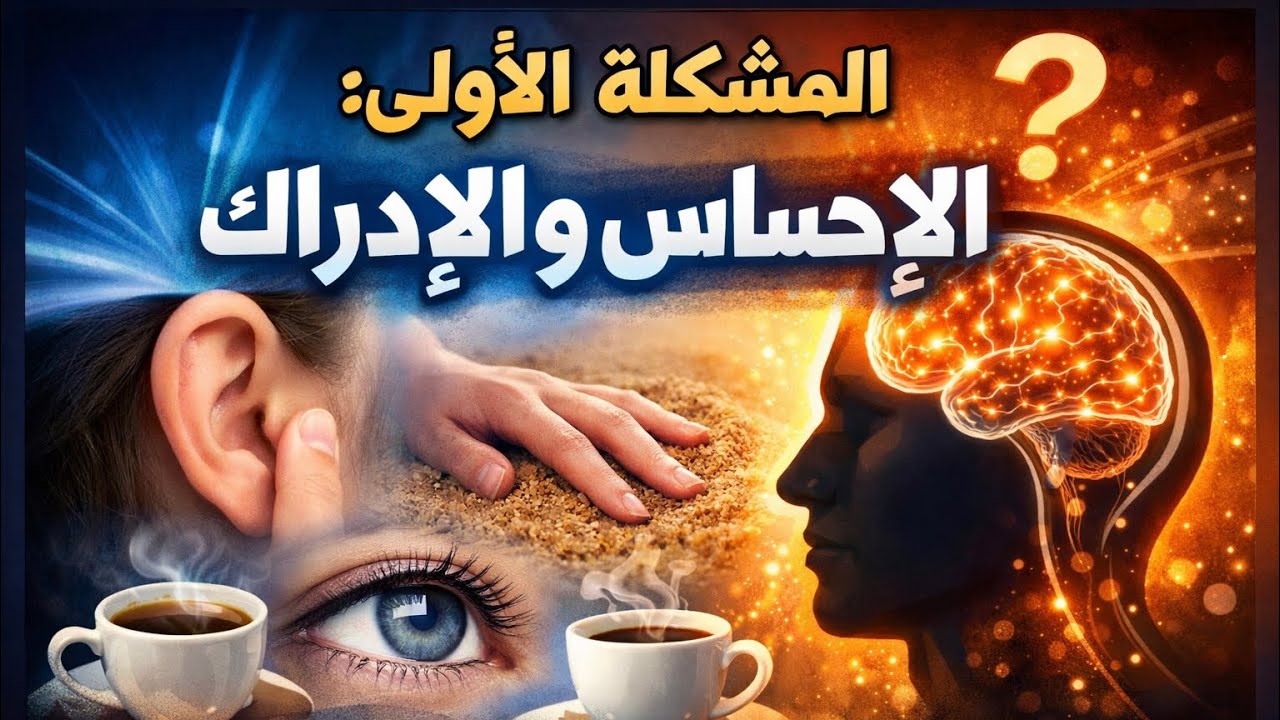 تمهيد و ضبط المفاهيم لمشكلة الإحساس والإدراك ✨ الجزء الأول 