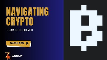 Navigating Crypto|| Blum Code Answer