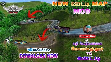 MAP MOD BUSSID 3.7 - NEW JANGLE MAP MOD FOR BUS SIMULATOR INDONESIA || BUSSID MAP MOD