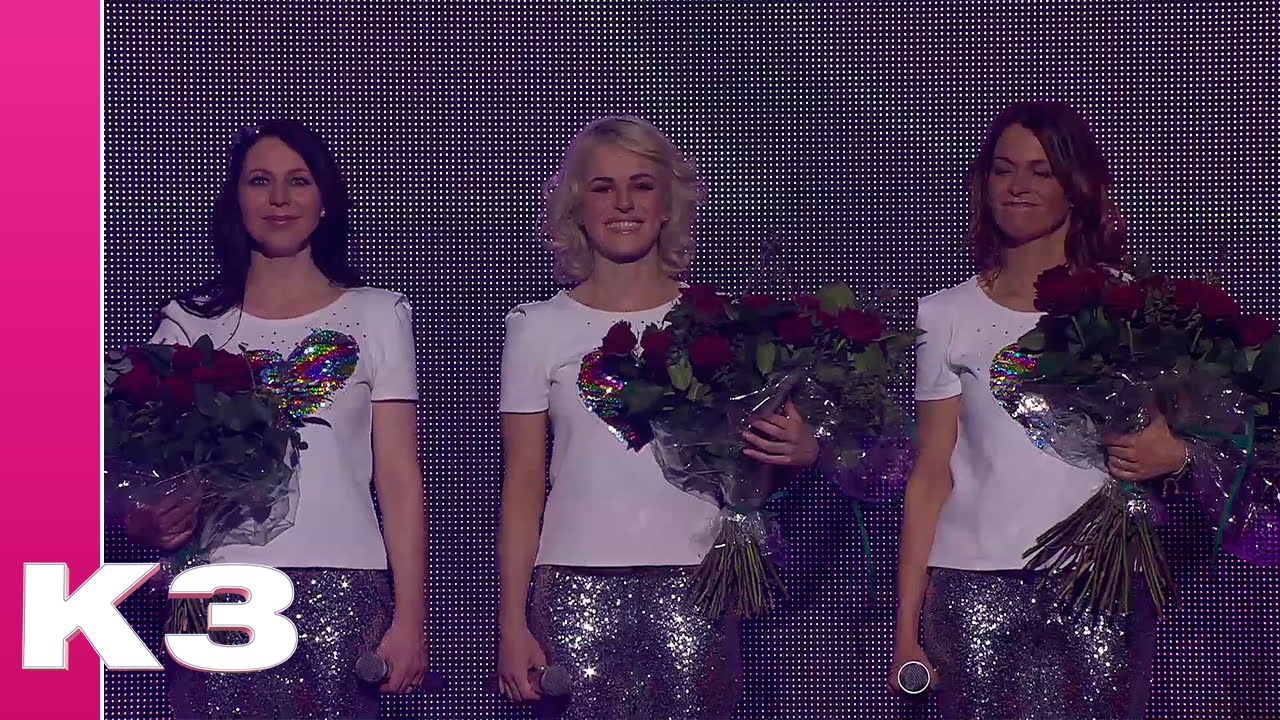 Bedankt iedereen, we houden van jullie! Hier is K3​!