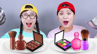 Maquillaje Cosmético De Chocolate Comestible Desafío Dona