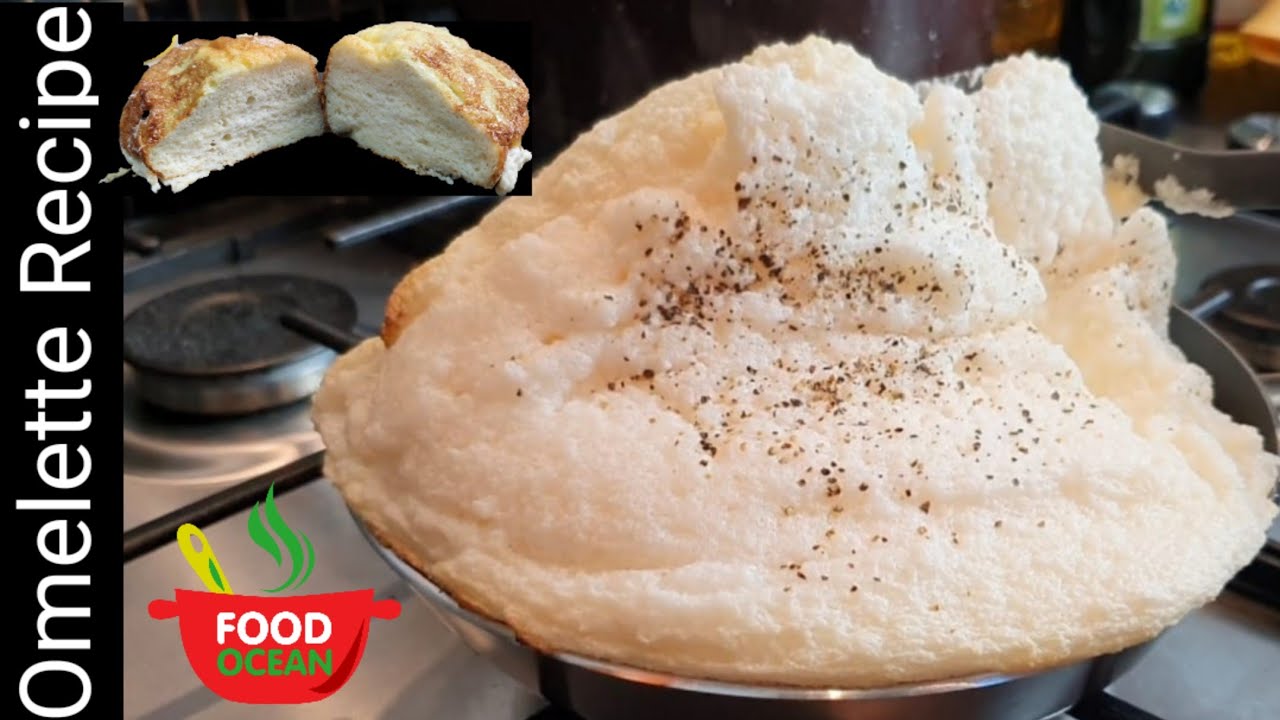Super Fluffy Souffle Omelette Recipe Souffle Omelete easy Recipe