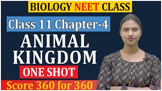 Animal Kingdom Cl 11 One Shot For Neet In English