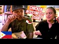 American chef tries filipino street food  mercato eastwood city  philippines travel vlog