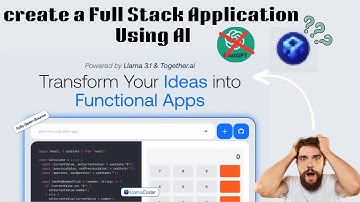 Build Full Stack Apps in Minutes with Llama Coder – The Ultimate AI Tool!🤯