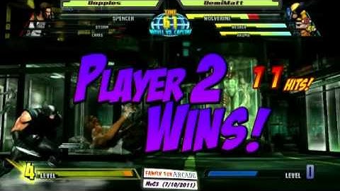 FFA MvC3 Tournament(7-10-11) m13 Dopples vs DemiMatt