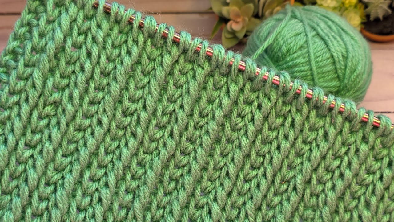 Master This Richly Textured Tunisian Crochet Stitch in Just ONE Row! 🌼