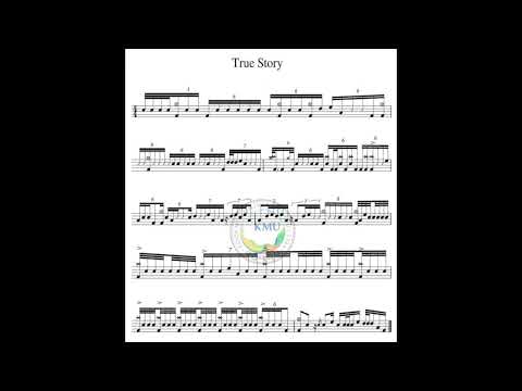 Ronald Bruner Jr. "True Story" Drum Solo Transcription