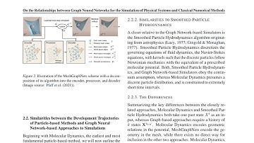 On the Relationships between Graph Neural Networks for the Simulation of Physical System