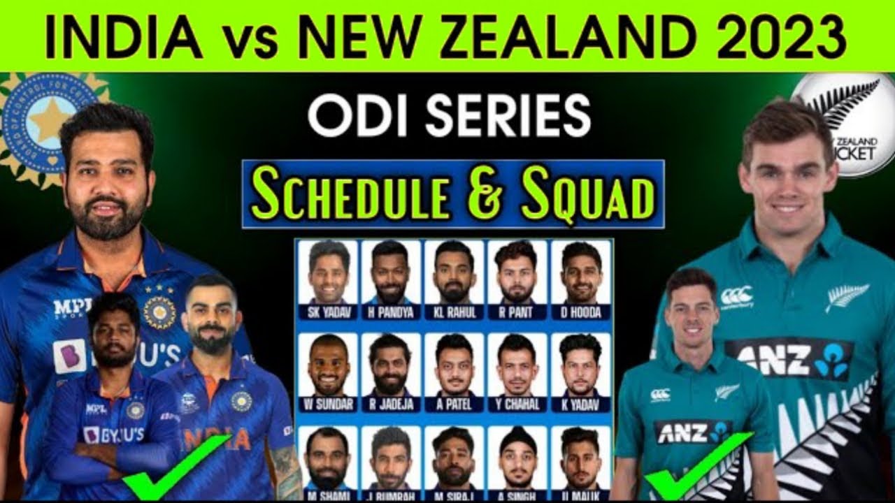 new zealand tour of india squad