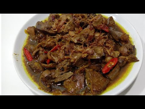Resep Hati Ayam Gongso