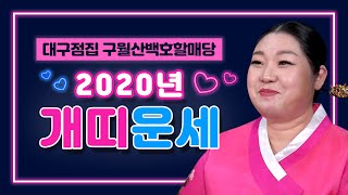 ★2020년 개띠 총운세★2020년에 좋지 않은 개띠? 금전운 연애운 대구점집 대구유명한점집 구월산백호할매당