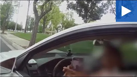 Black driver launches into racist tirade against Latino cop