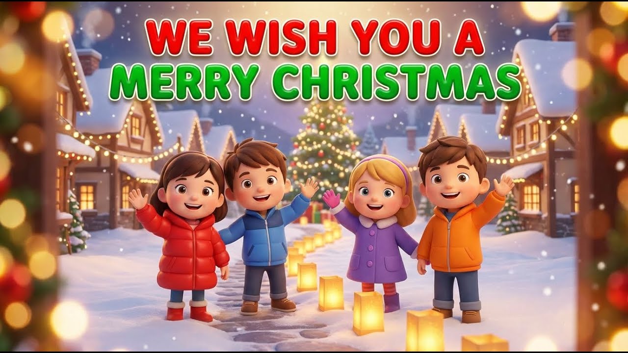 We Wish You a Merry Christmas – Kids Christmas Song | Nursery Rhymes ...