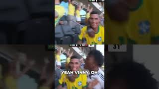 Speed's CRAZY Reaction to Vini's Goal 🤣 #ishowspeed  #funny  #fyp