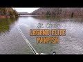 Uncut with the st croix legend elite panfish and a loooong tackle rant