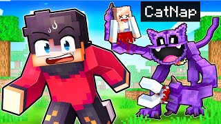 We Survived EVIL CATNAP in Minecraft!