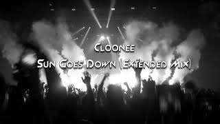 Cloonee - Sun Goes Down (Extended Mix)