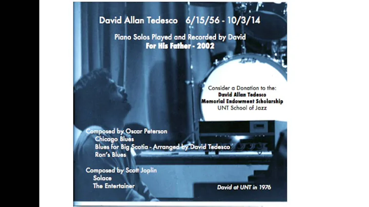 David Tedesco on Piano