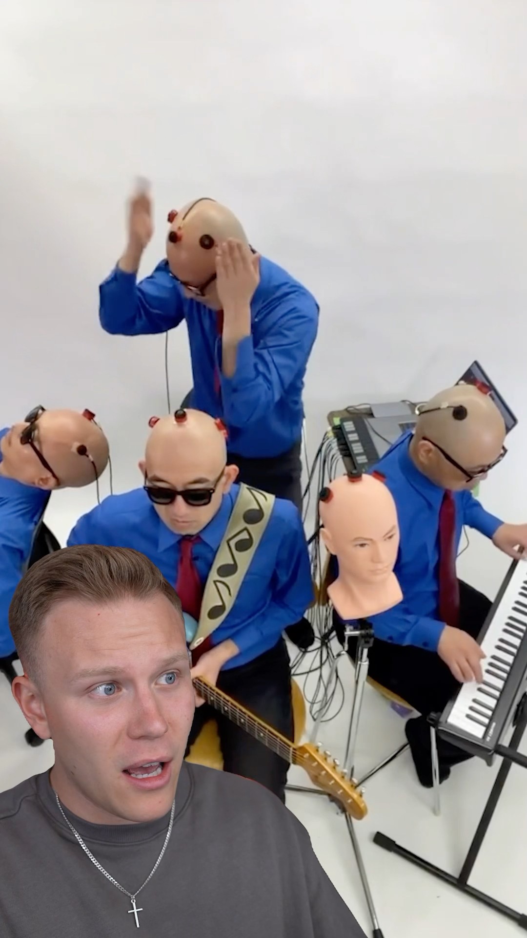 Bald guys jamming out ?