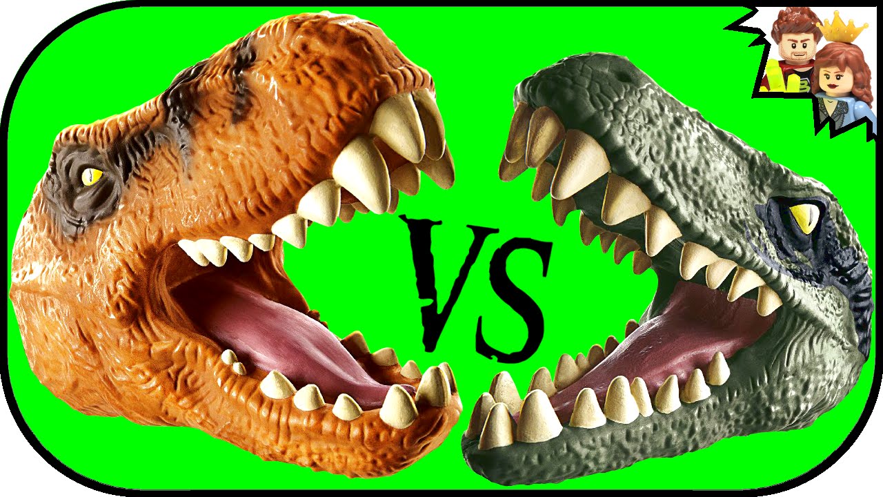 Jurassic World Tyrannosaurus Rex VS Velociraptor Hand Puppet Review