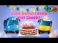 Glückliches Geburtstagslied l Zum Geburtstag viel gluek Tayo! l Kinderlieder l Tayo Der Kleine Bus