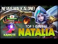 Never Walk Alone! Silent Queen Still Exist. KAMOTE Top 1 Global Natalia - Mobile Legends: Bang Bang