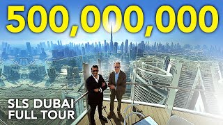 EXCLUSIVE TOUR INSIDE THE SLS DUBAI, ONE OF THE TALLEST HOTELS IN THE WORLD!  PROPERTY VLOG #55