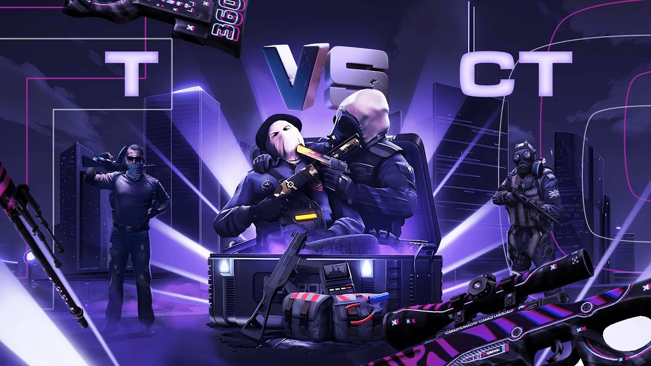 CT vs. T: коллекция, которая наполняет оружие характером | КЕЙСЫ GGDROP CS:GO