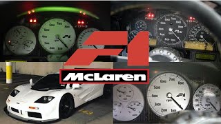 McLaren f1 acceleration + exhaust sounds (1992-1997) #acceleration #car #exhaust #mclaren