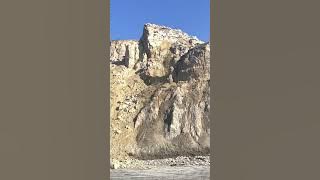 Torrey Pines landslide, ends with a boom