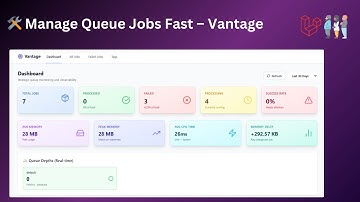 Track, Manage, and Monitor Queue Jobs with Vantage ⚡ | Laravel Queue Dashboard Tutorial