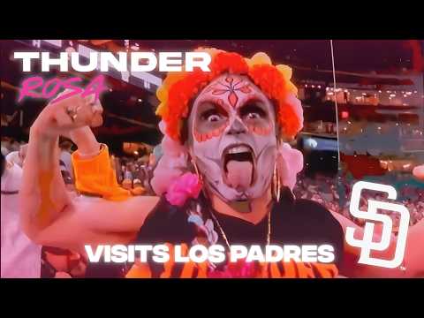 Thunder Rosa at C2E2 & Padres City Connect!