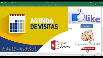 Curso de Excel VBA com BD em Access Aula 13(Revisão 1)