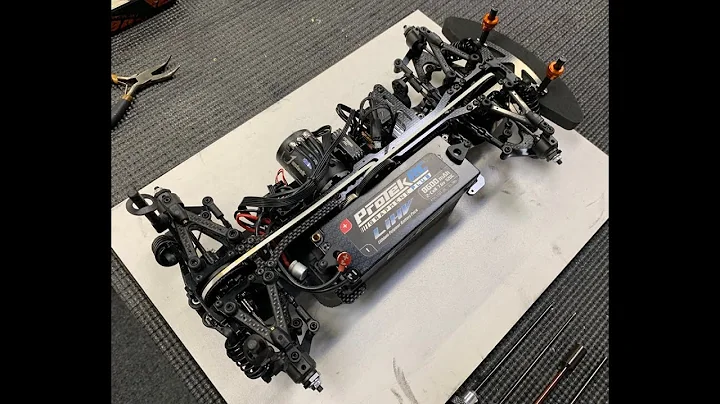 Xray X4 2022 (17.5T Blinky Mode Practice Run at 360V2 Indoor Carpet Track)