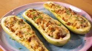 Теперь вы приготовите Вкусные кабачки.Секрет вкуса фаршированных лодочек изкабачков #food #cheese