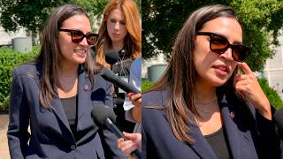 AOC Goes OFF THE RAILS During A Speech About Mitch McConnell