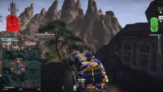 Stealth Sunderer behind B in Splitpeak Pass
