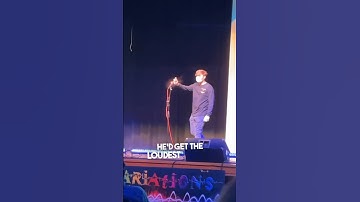 This student was a star at their school talent show 😂