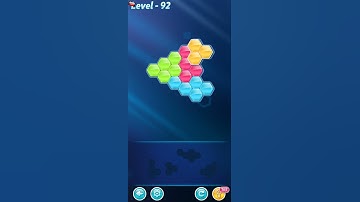 BLOCK! Hexa Puzzle! Beginner Level 92 (Rotate) - Lösung Solution Walkthrough